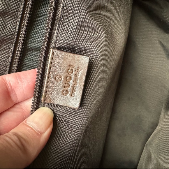 ❤️LAST CHANCE❤️ Gucci Vintage GG Canvas & Leather Tote - Picture 13 of 14